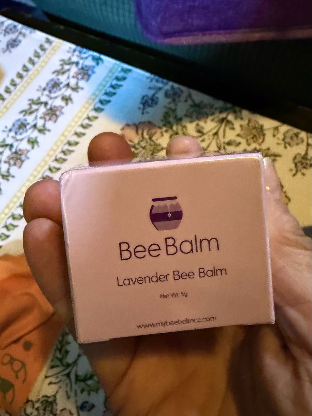 BeeBalm Lavender Bee Balm - Pink Packaging